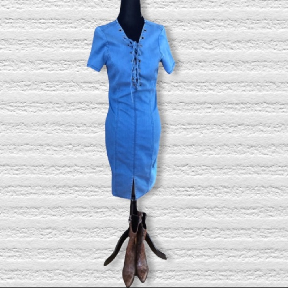 GUESS jean dress - Picture 1 of 10